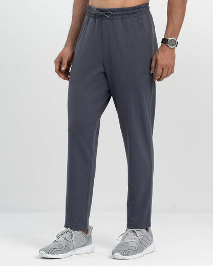 Terry Cotton Joggers- Gray