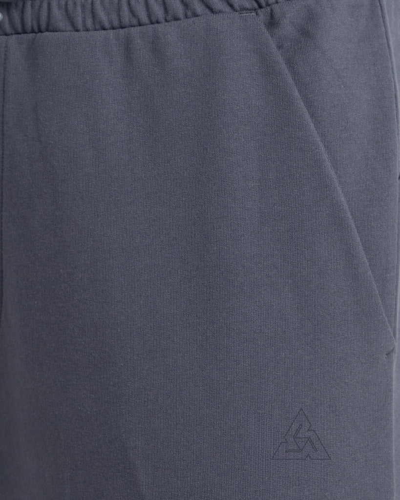 Terry Cotton Joggers- Gray