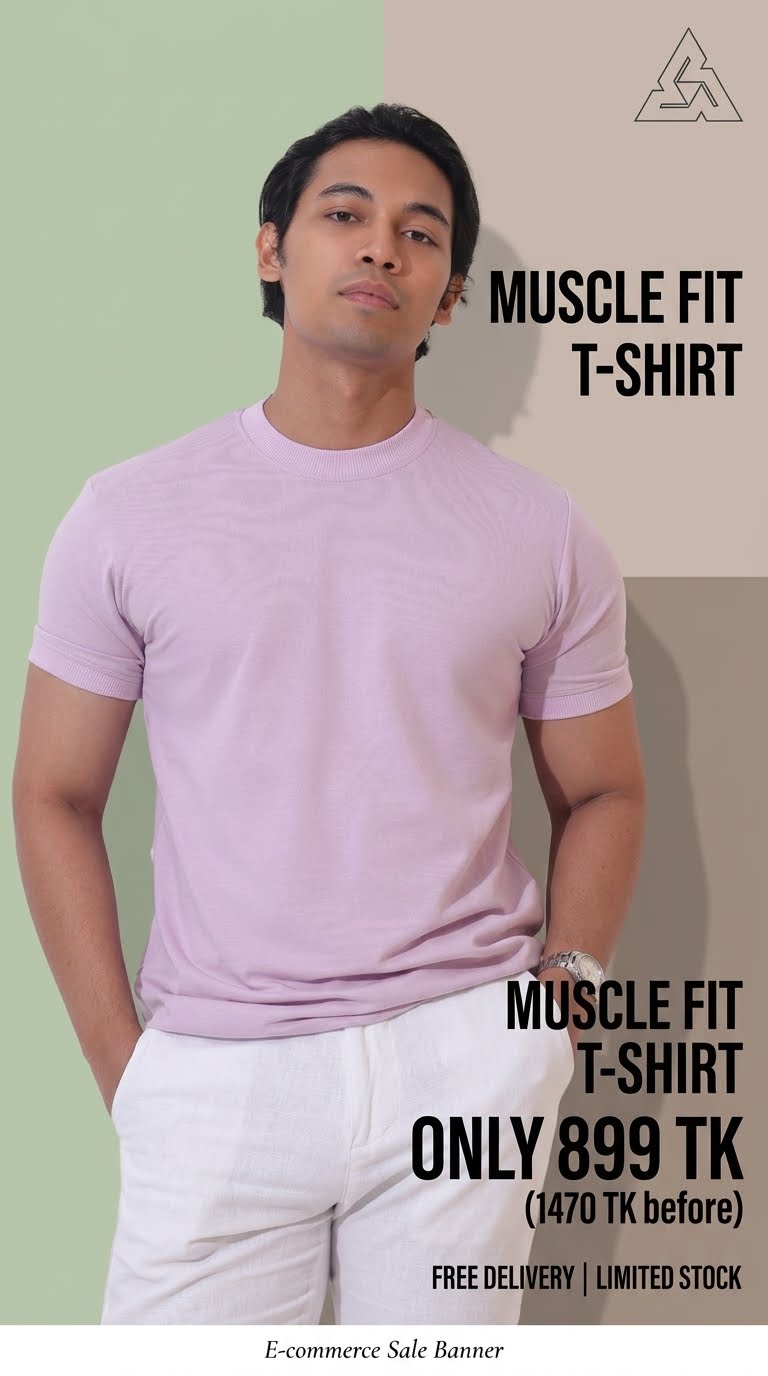 Muscle T shirt- 3 pcs(new)
