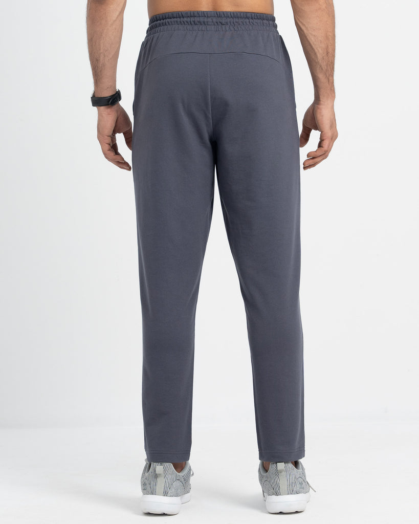 Terry Cotton Joggers- Gray