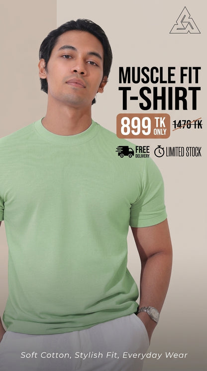 Muscle T shirt- 3 pcs(new)